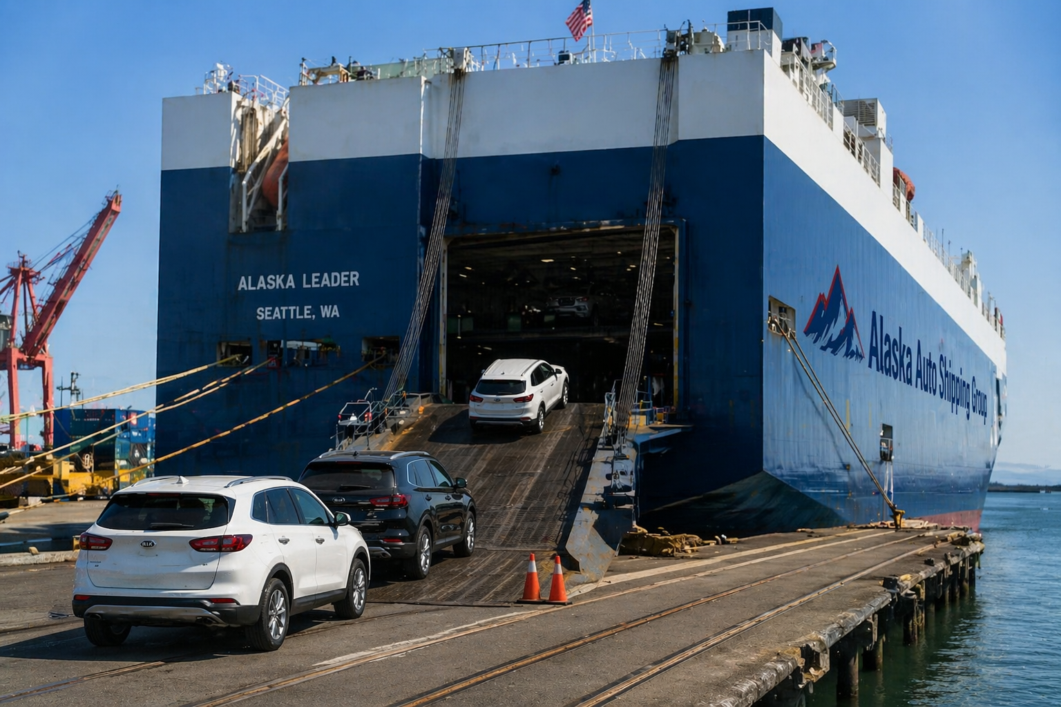 Navigating the Great North: Allstates Auto Shipping Partners with Marine Barge Services for Alaska to Lower 48 Transport
