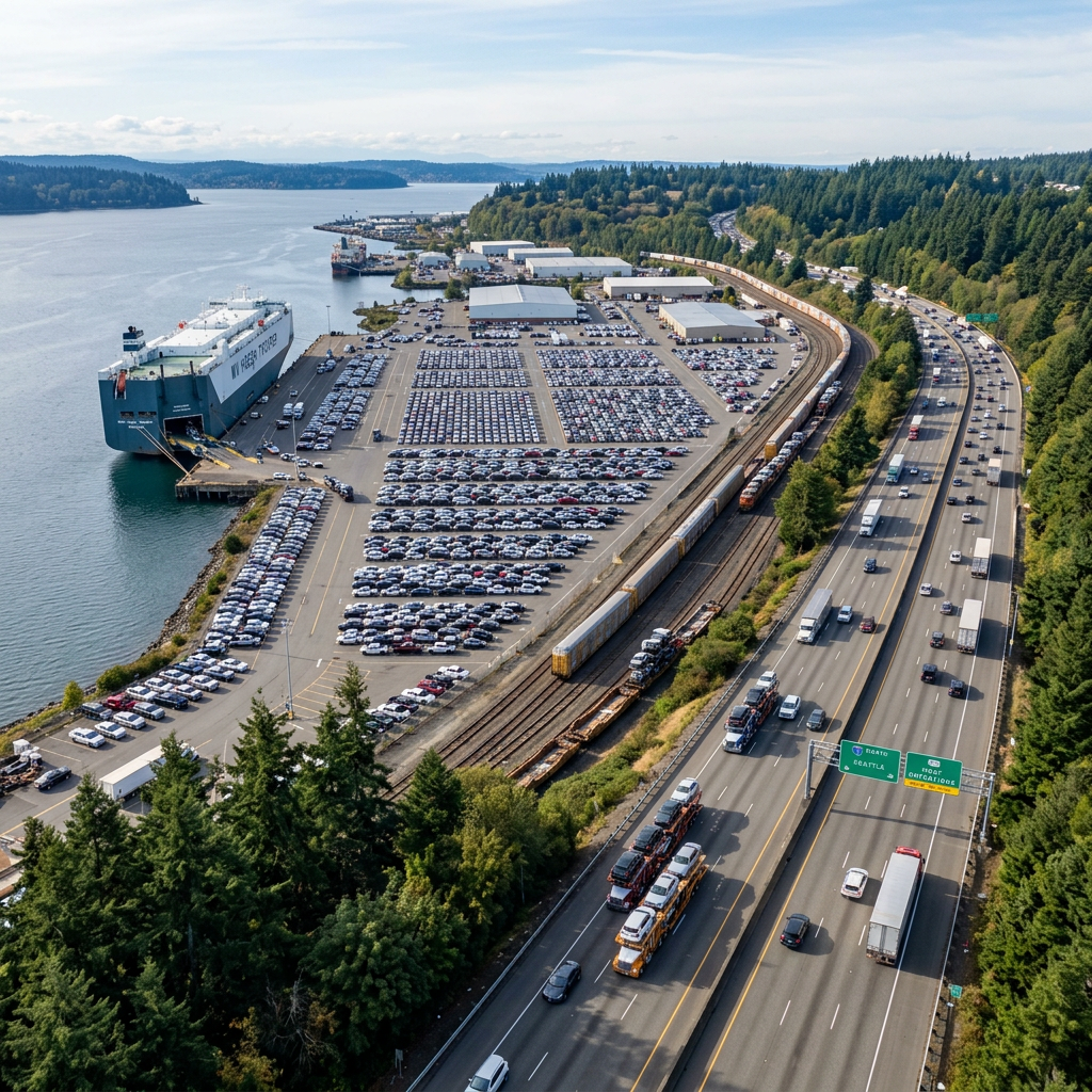 The Pacific Northwest Auto Shipping Hub: Navigating the I-5 Corridor and Beyond